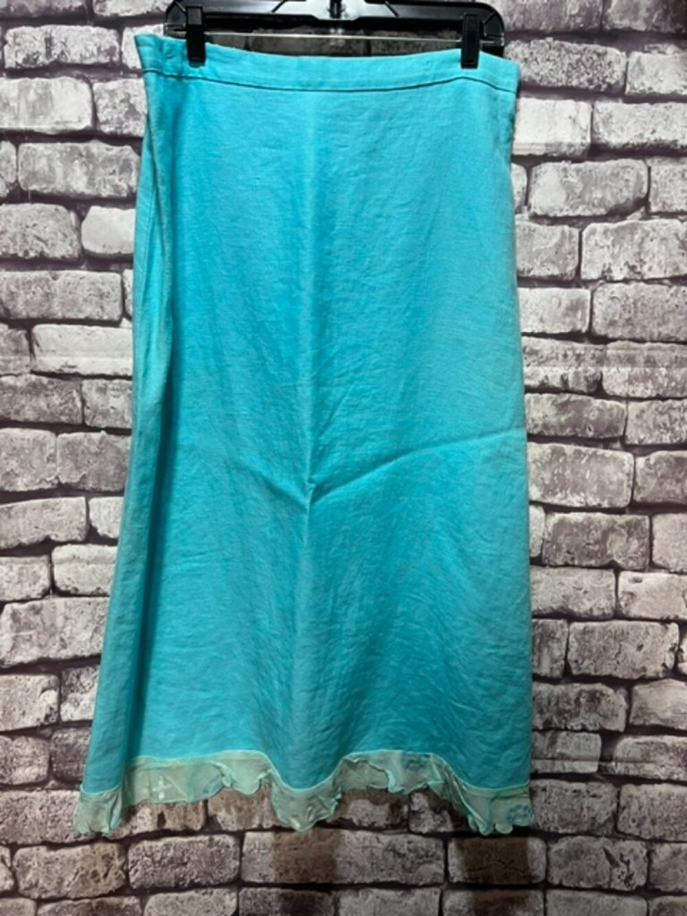 Taylor G Vintage Blue Skirt Size XL